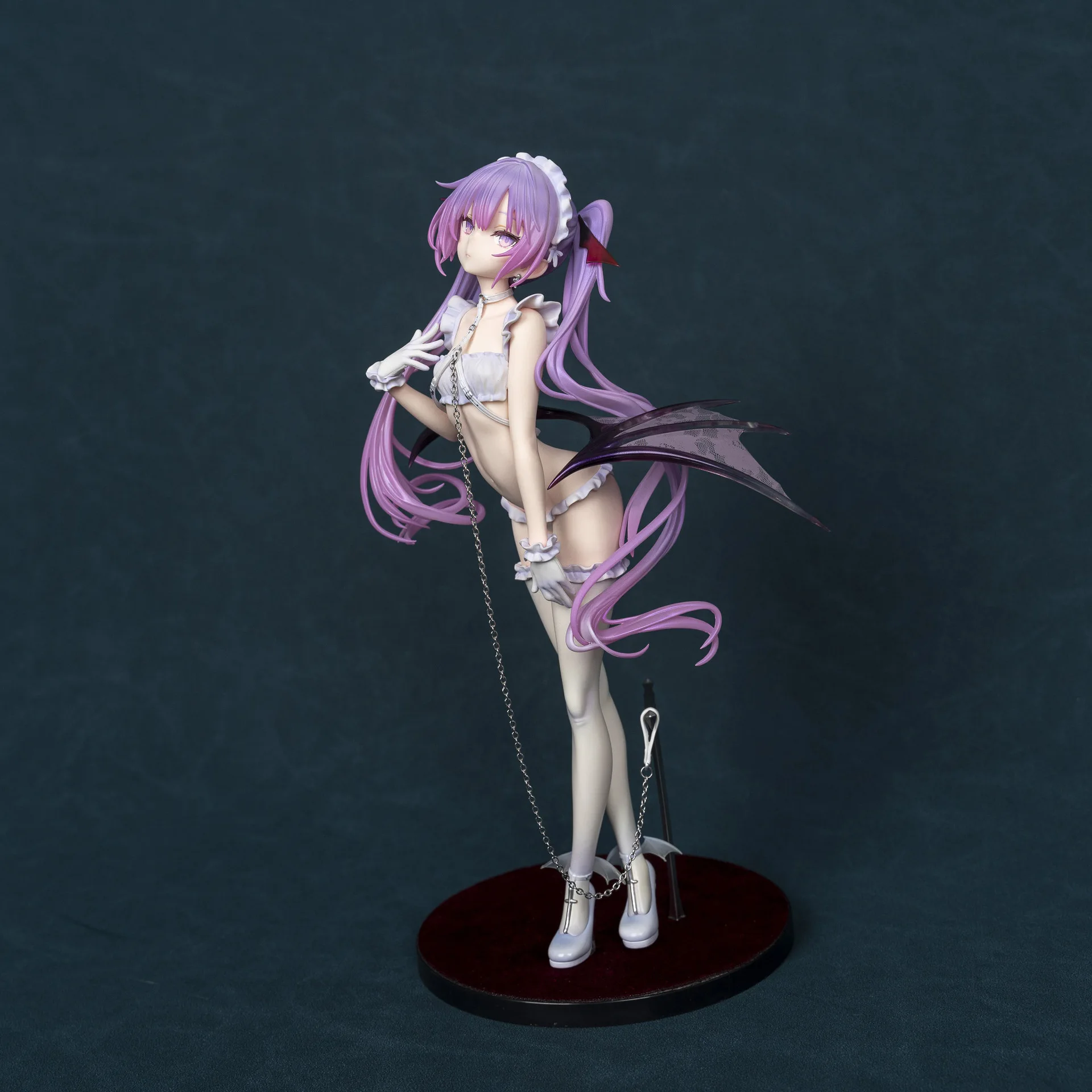 

27cm Up Eve Body Harness Rurudo Purple Series Sweet Cute Beautiful Girl Anime Model Figurine, Birthday Gift