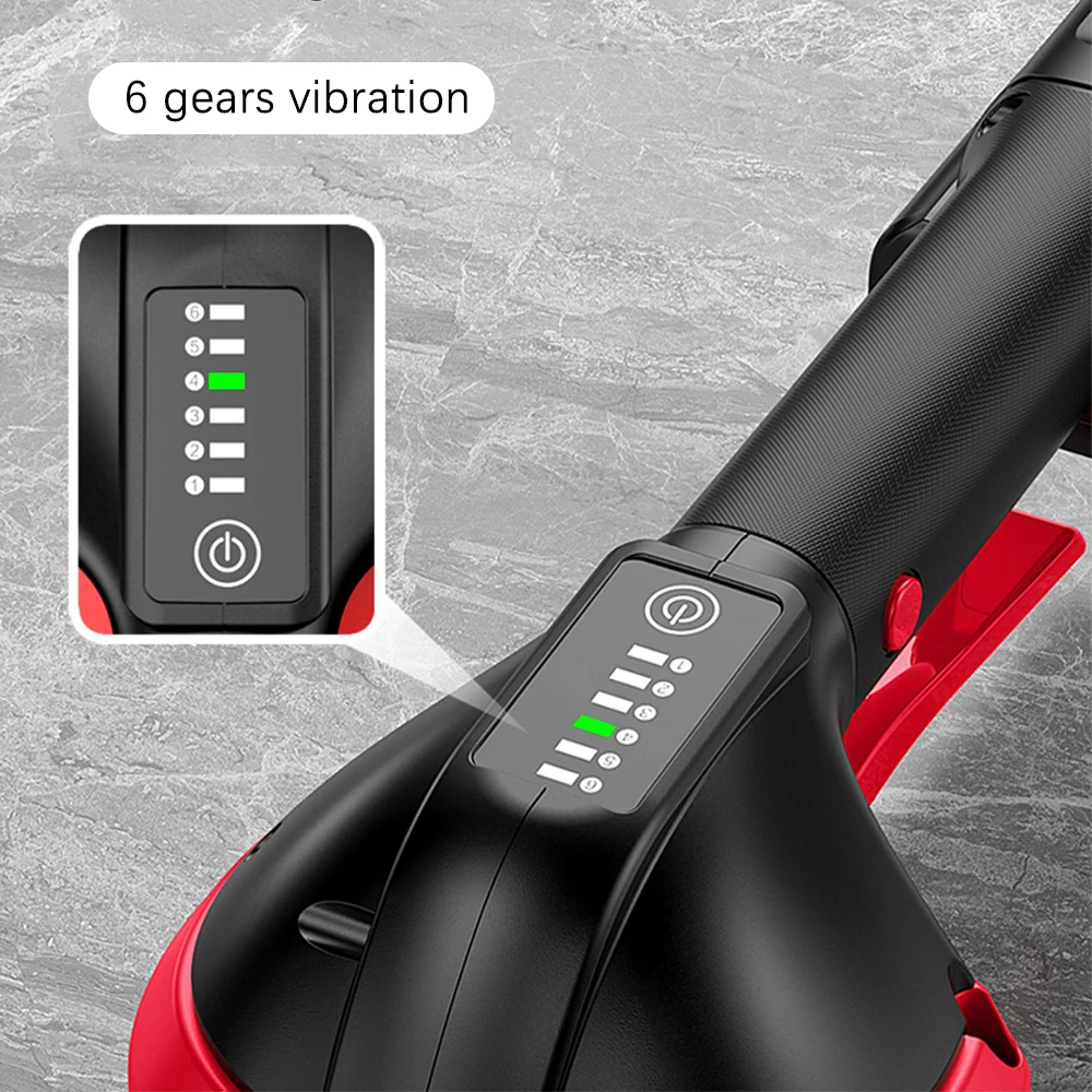 Electric Tile Vibration Tool 6 Speed Suction Cup Leveling Machine 16.8V 12000VPM Tile Laying Vibrator Tiling Tools