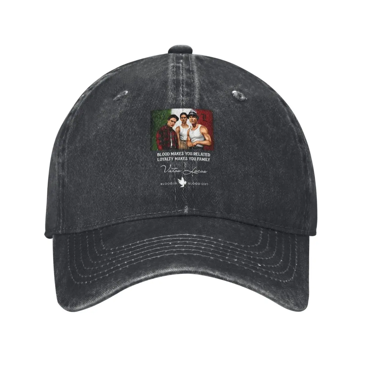 

Vatos Locos, Gang, Forever demin Cap Durable for All Seasons Men's Cap Men's Baseball Cap