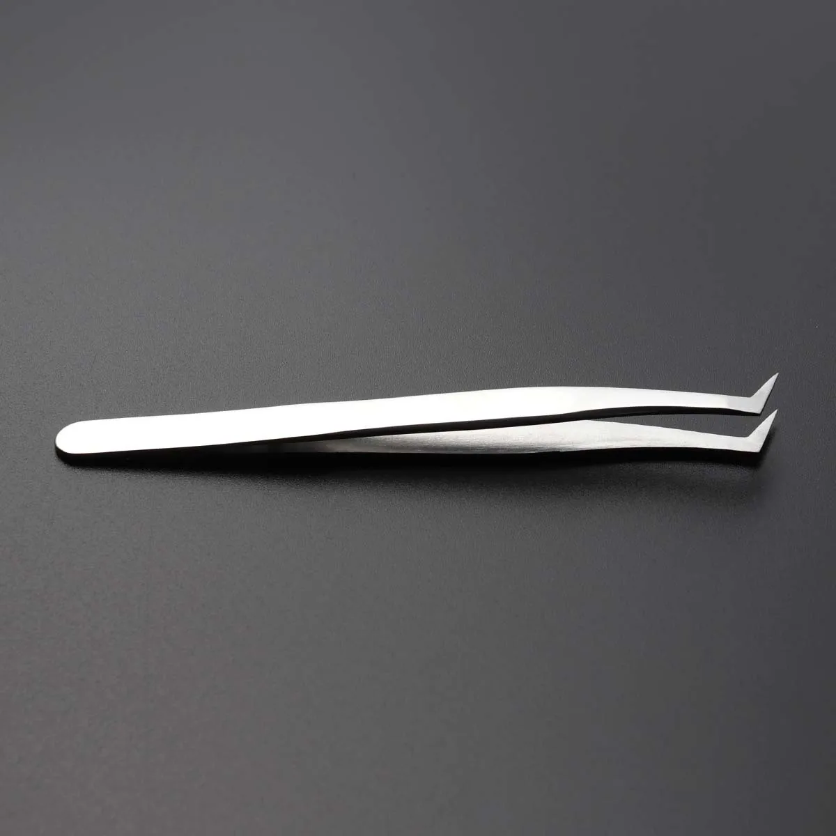 Fake Eyelashes Tweezers Stainless Steel High Precision Lightweight Eyelashes Dedicated Clips for Stage Performance Photo Shoots