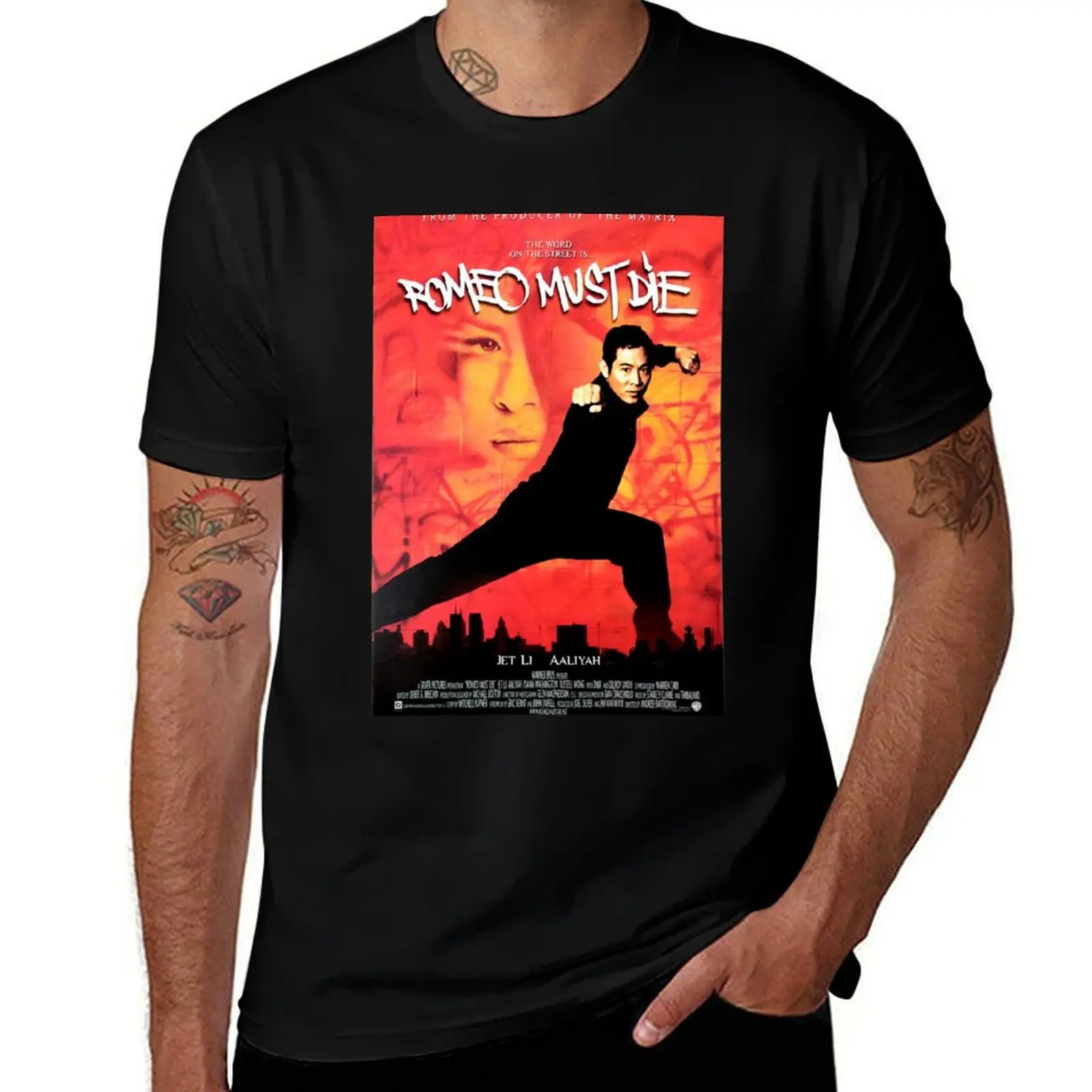 ROMEO MUST DIE (2000) Handbill Art: Capturing the Essence of a Timeless Film T-Shirt Lightweight Hiking T-Shirt