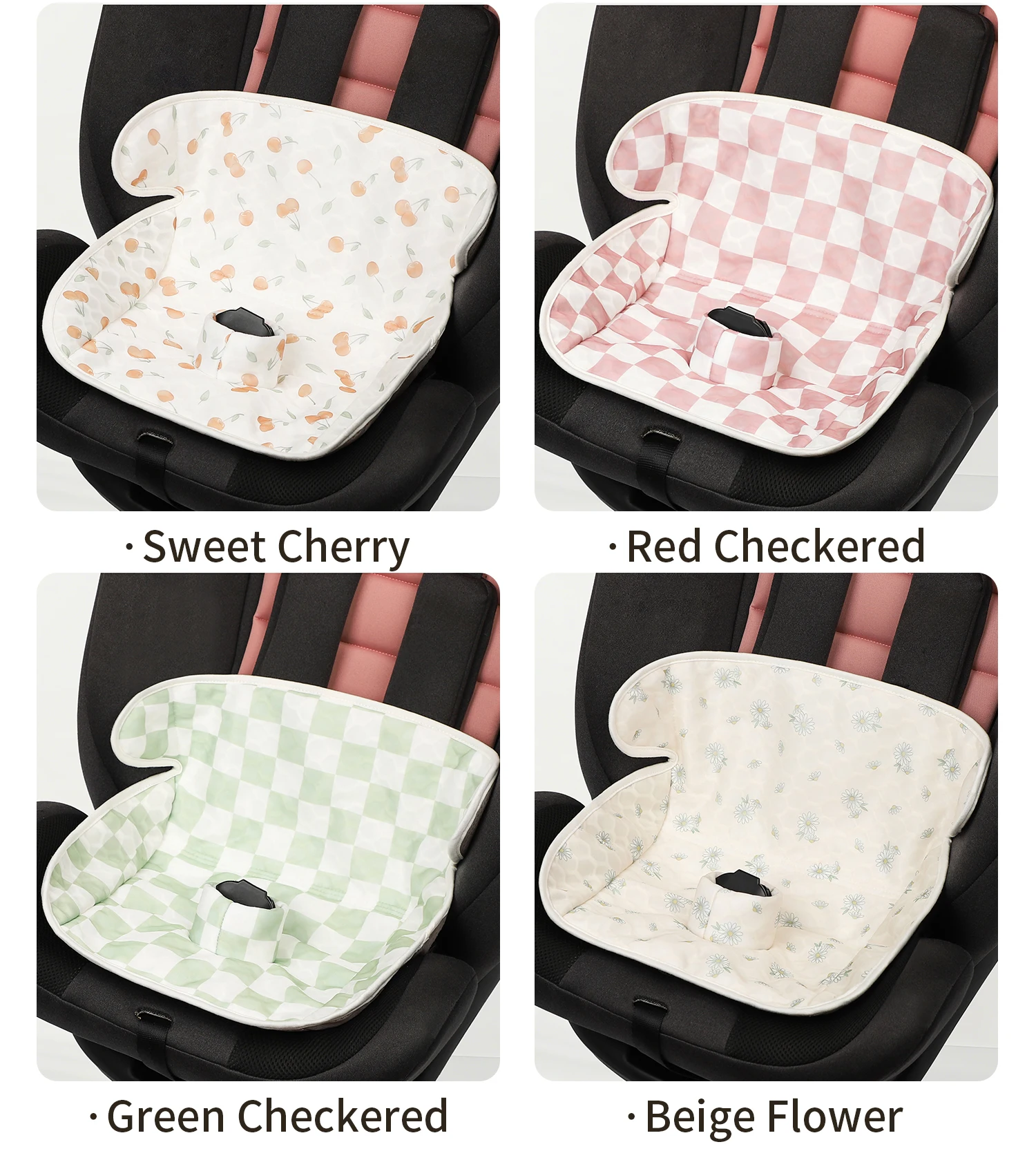 New Mini Baby Cool-Touch Silk Children's Car Seat Urine-Proof Protective Pad Waterproof Baby Stroller Seat Urine-Proof Pad