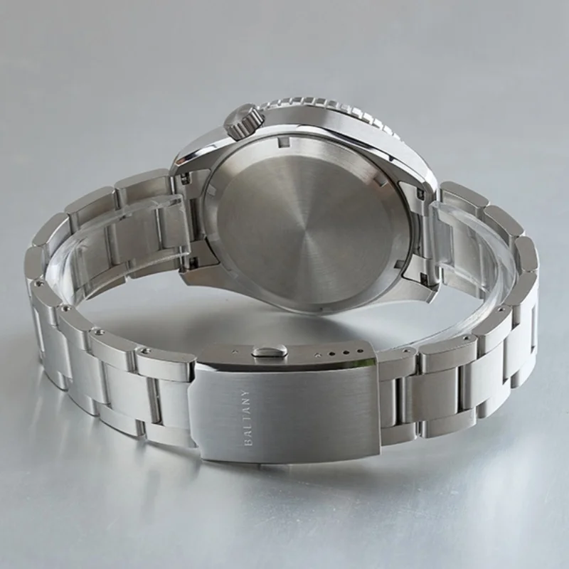 Baltany 2025 ساعة ميكانيكية جديدة للرجال NH34 40 مللي متر GMT رياضية S6083 إطار سيراميك 200 متر مقاوم للماء من الفولاذ المقاوم للصدأ Reloj Hombre