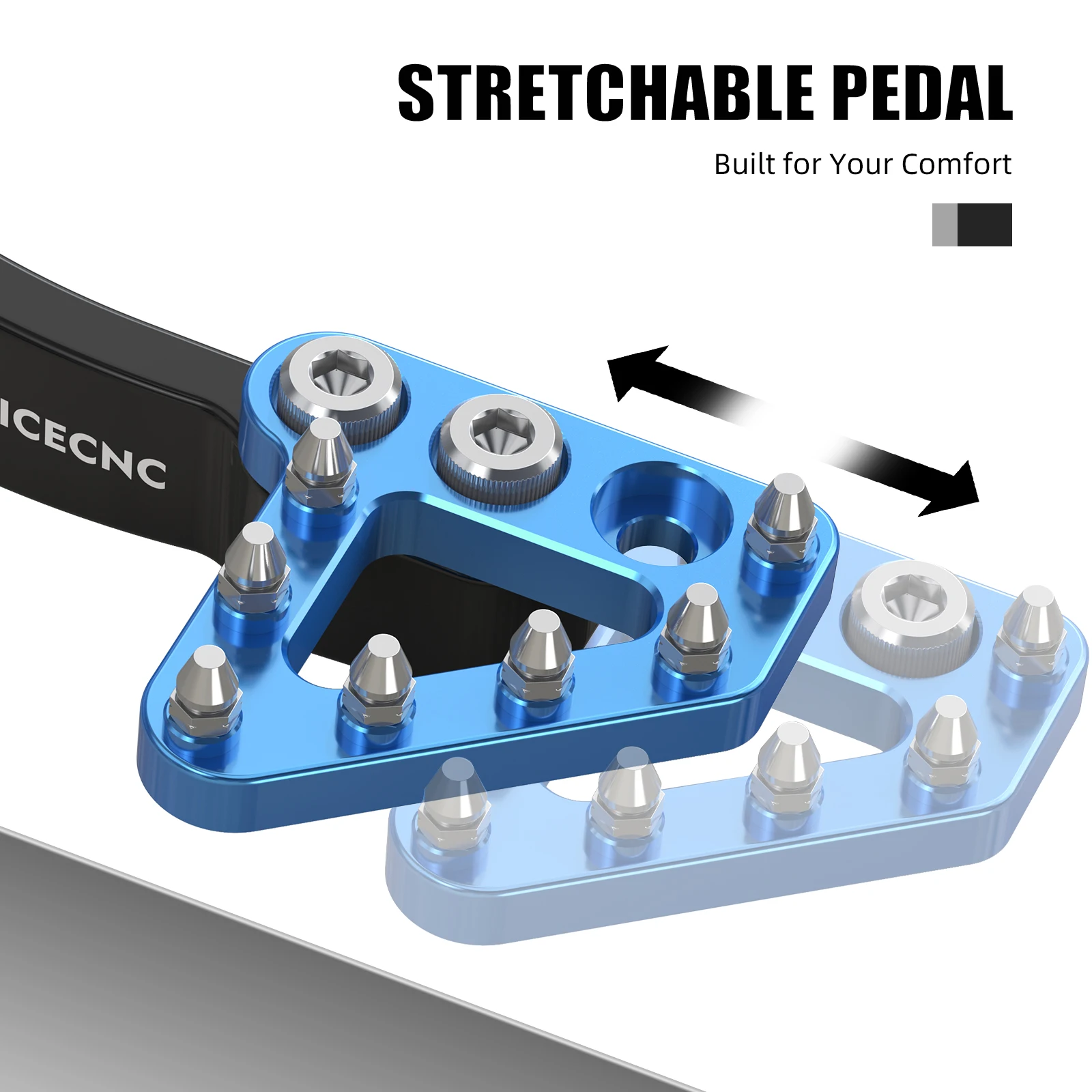 (EU-Lager) Für KTM 690 Enduro R 690 SMCR SMC R 2011-2018 Husqvarna 701 Enduro Supermoto 2016-2019 Bremspedalhebel – Detail 3