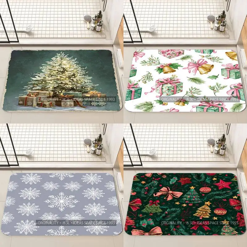 

Red Bow Pattern Mat Living Room Decoration Home Sofa Non-Slip Carpet Study Bedroom Tatami Children'S Soft Floor Mat