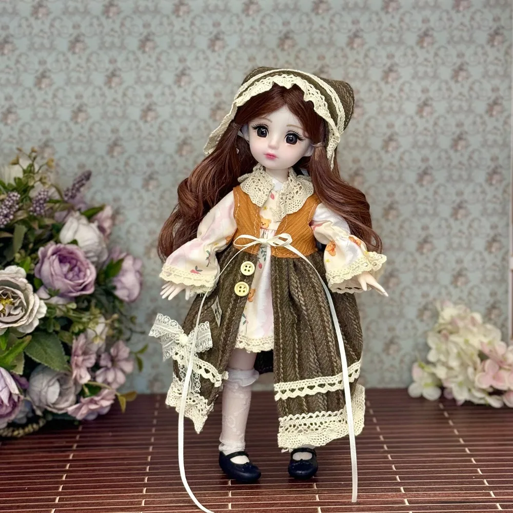 

1/6 SD 30 см Bjd кукла с одеждой привлекательные глаза на высоком каблуке платье принцессы BJD куклы с шаровым шарниром длинные волосы