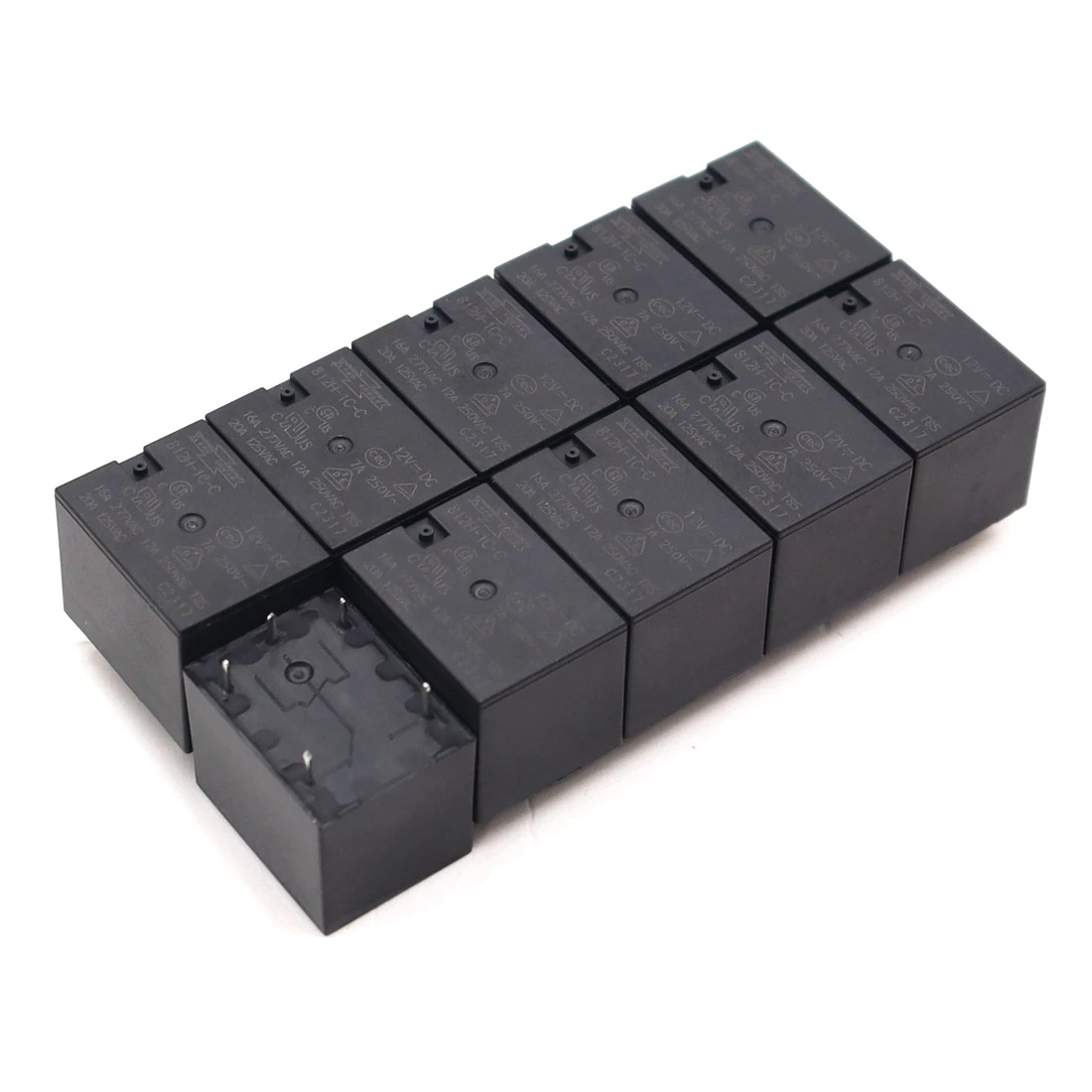 SONGCHUAN 100%-NEW 10PCS 812H-1C-C 12VDC 812HM-1C-C 24VDC 812H-1A-C 5VDC 12VDC 24VDC T73 5V 12V 24V Relay Original