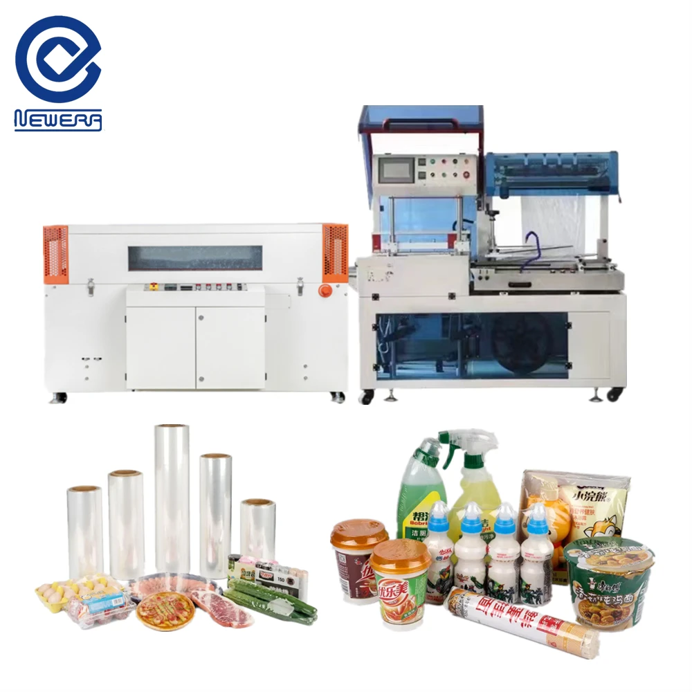 POF Film Packing Machine Cover Film Sealing wrapping automatic shrink wrapping machine heat shrink wrap machine