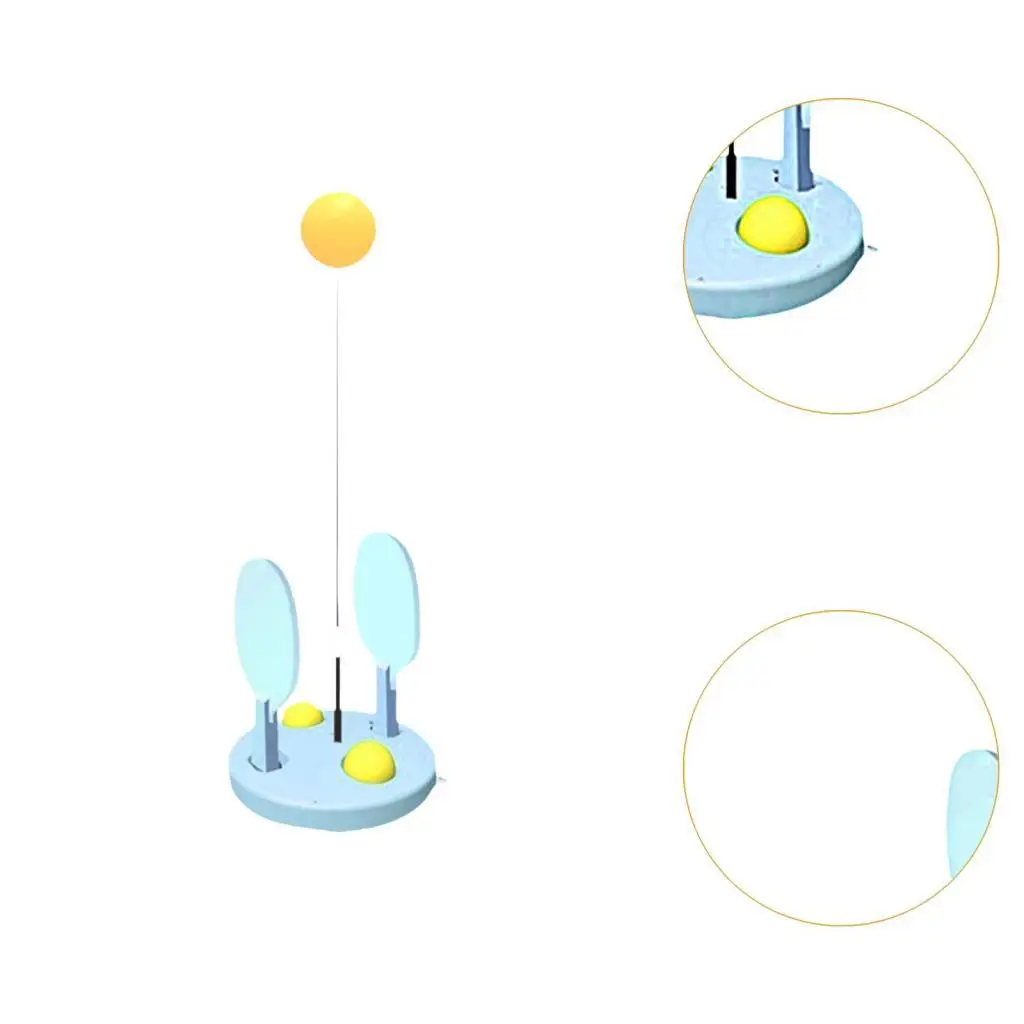 

Pong Balls Paddles Set,Elastic Soft Shaft Equipment,Adults and Kids Indoor Outdoor Playing,Table Tennis Training Pong Game