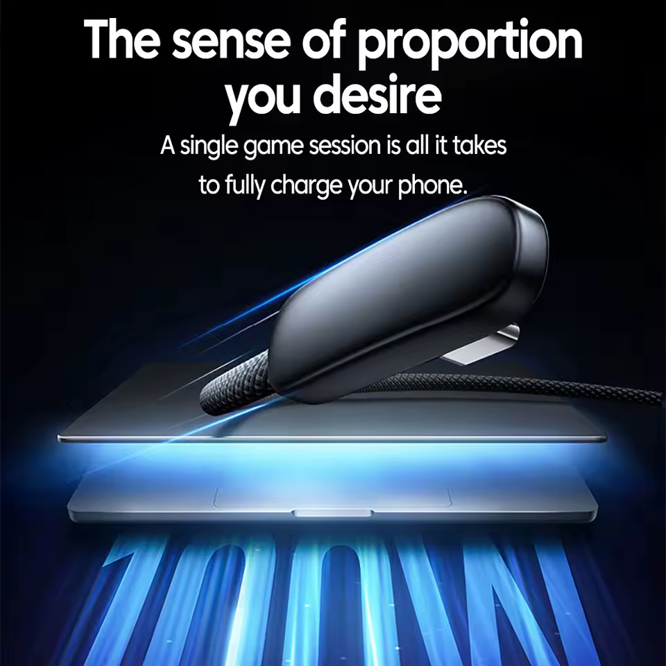 100W 6A USB C 초고속 충전기 케이블