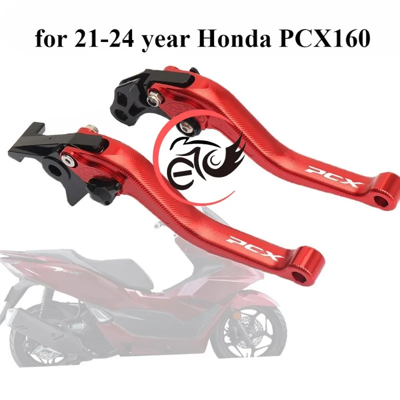 

Para Honda PCX160 de 21 a 24 años, bocina de buey freno modificada ajustable con función estacionamiento,manija freno de mano