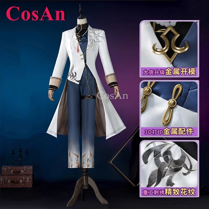 

CosAn Game Honkai: Star Rail Blade Cosplay Costumes Jointly-Designed Fashion Lovely Outfit Halloween Party Role Play Clothing