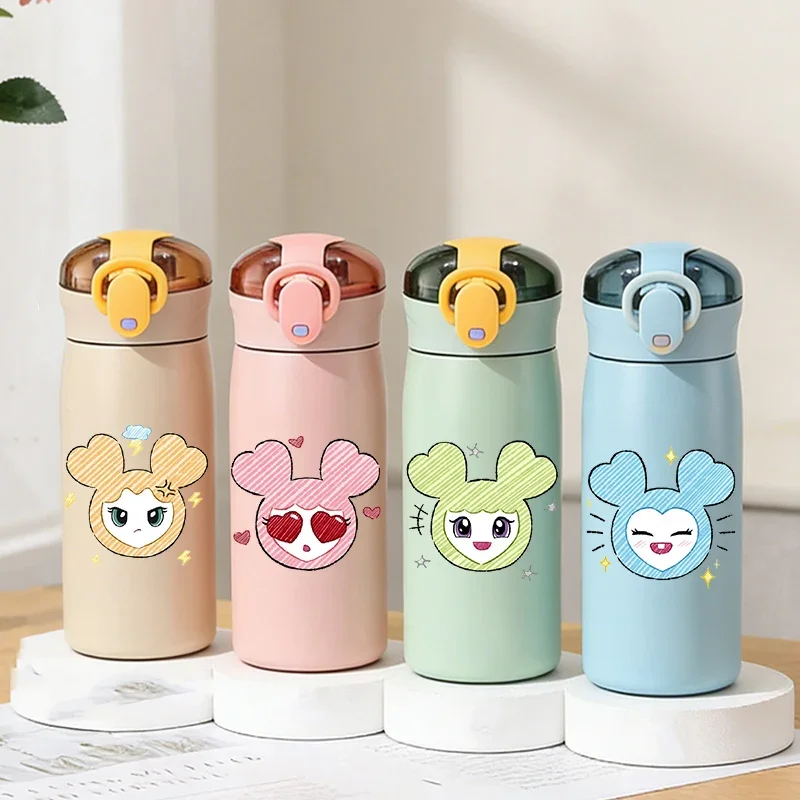 460ML Thermos Cup Kpop TWICE Stainless Steel Insulated Cup Man Woman Cute Water Bottle Portable Outdoor Sport Water Cups Gift