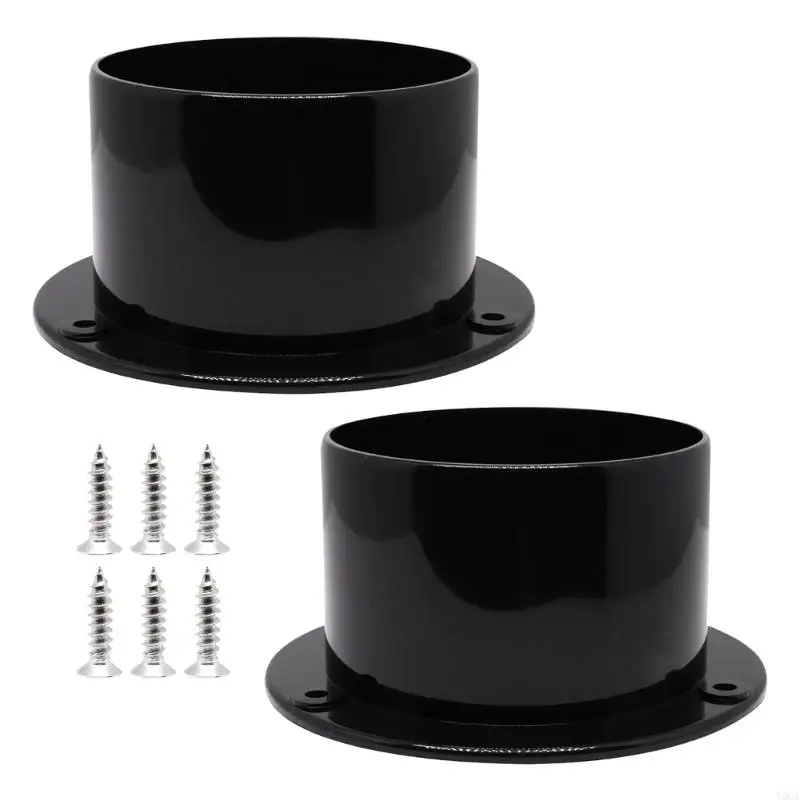 

Пластиковый набор фланцев для воздуховодов промышленного класса, 3 дюйма, простой в использовании, упаковка из 2 шт. для систем