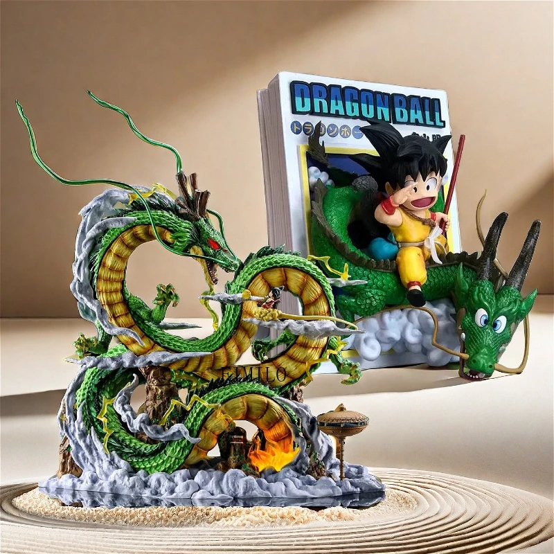 

Anime Dragon Ball Figures with Lights YoYo Son Shenron and Goku Gohan Action Figures Statue PVC Collection Model Ornament Toys
