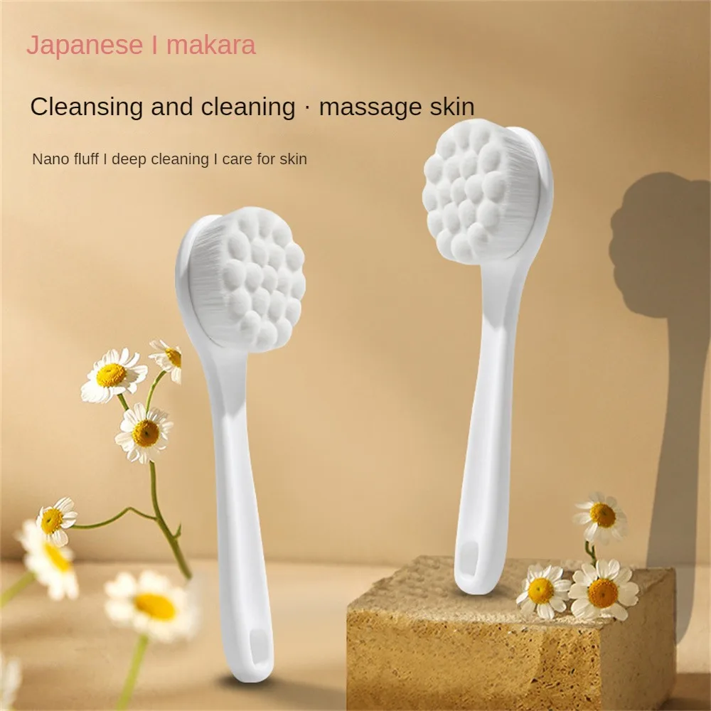 Remove Black Handheld Brush Facial Cleaning Strong Cleaning Power Soft And Delicate Strong Bristle Toughness Skincare Tools