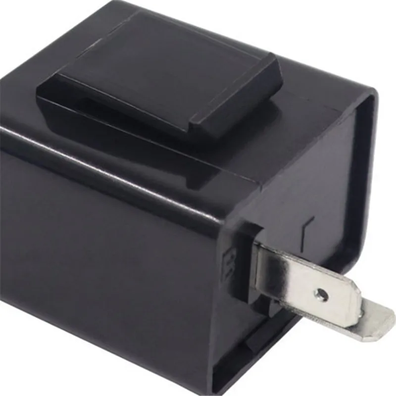 

Relay Turn Signal Indicator for Motorbike Blinker 12V 2 Pin Adjustable LED Motorcycle Flasher