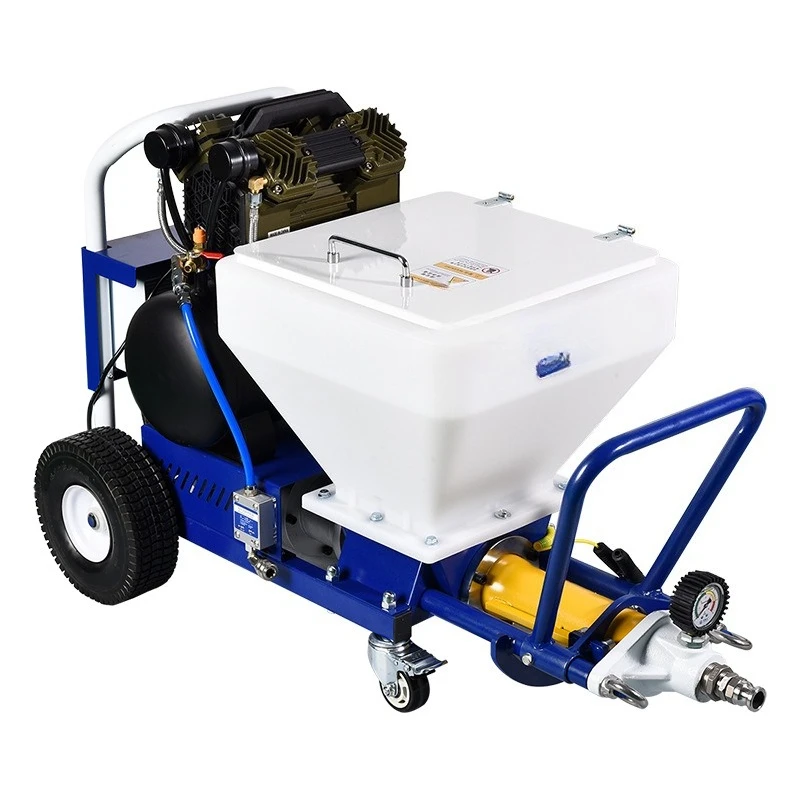 Multifunctional real stone paint spraying machine high quality brushless motor