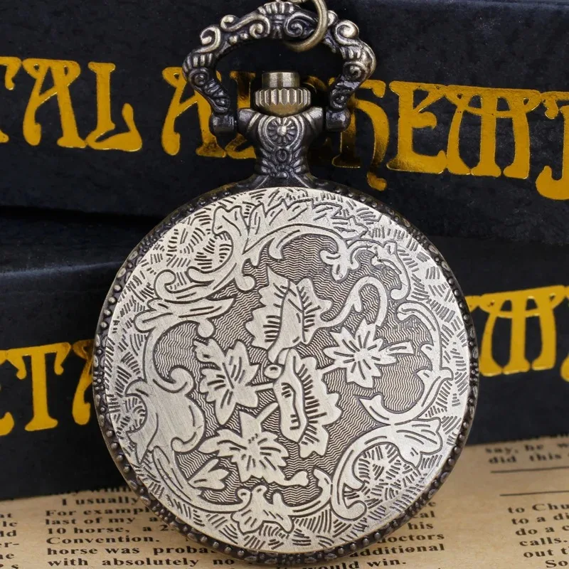 빈티지 지구 판지도 석영 주머니 시계 Fob 체인 아랍어 디지털 골드 도금 다이얼 목걸이 남성 여성 시계 선물