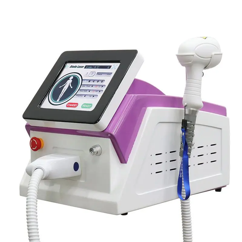 Diode Laser Pain-free Efficient Hair Removal Depilation Instrument 755 808 1064 NM Diode Hair Removal Device Beauty Machine