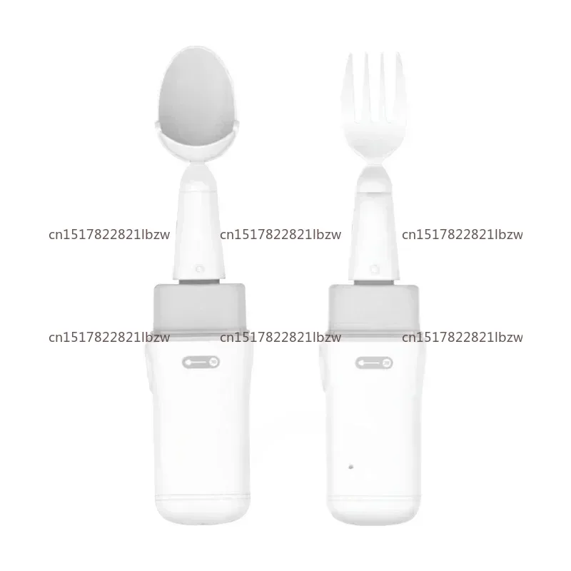 Rechargeable intelligent anti shake spoon suitable for assisting elderly tableware