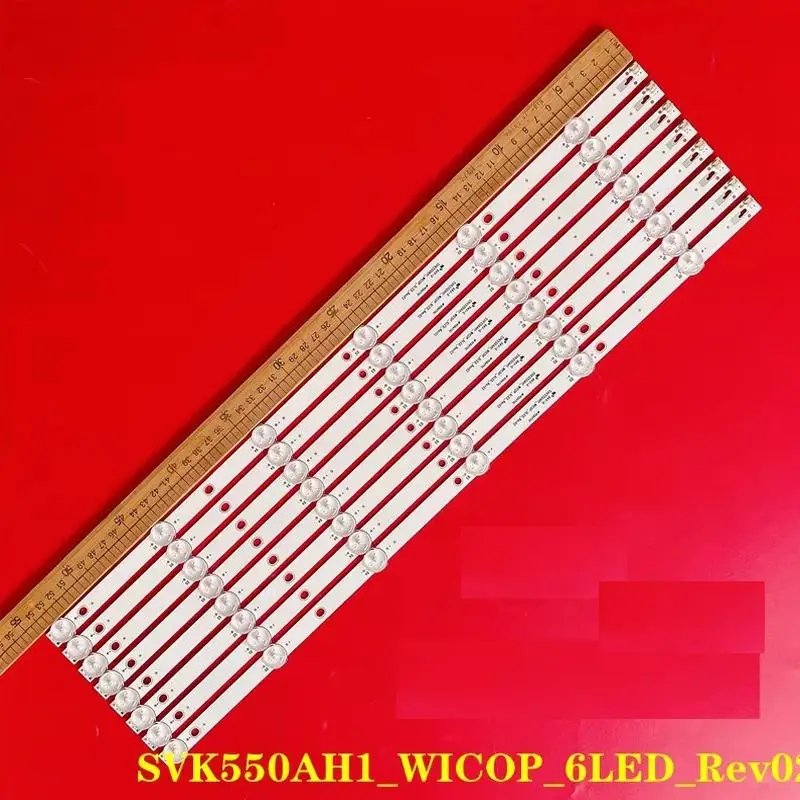 

6LED(3V) LED Backlight strip For 55PUT6002/98 55PUT6002