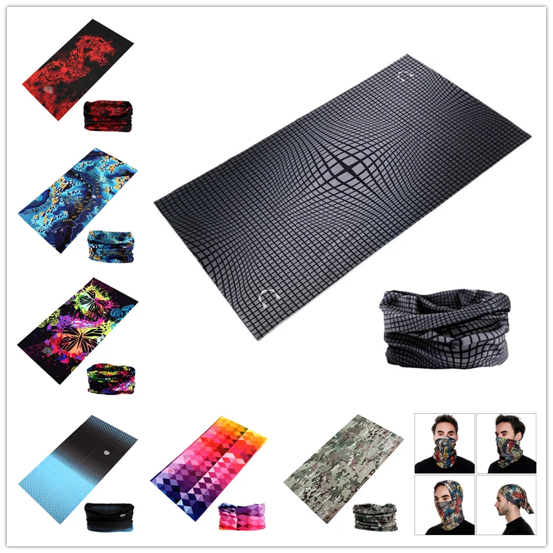 buffe Neck Warmer Gaiter Magic bandanas Seamless Bandana Men Cycling Unisex Facemask Women Bicycle Headband Kaffiyeh Face Shield