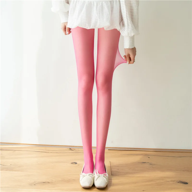 17colors Choice Students Summer Ultra Thin Pantyhose Girls High Quality Luxury Base Silk Legs Bottom Red Velvet Sexy Leg Premium