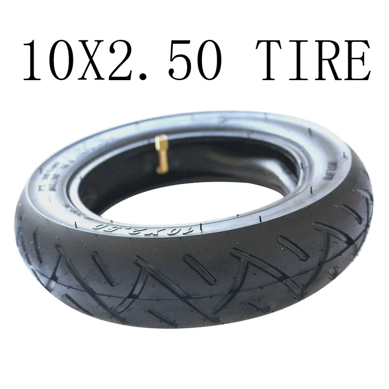 AliExpress NONE 10 Inch Pneumatic 10x2.50 Tire Fits Electric Scooter Balance Drive Bicycle Tyre 10*2.5 Inflatable & Inner Tube
