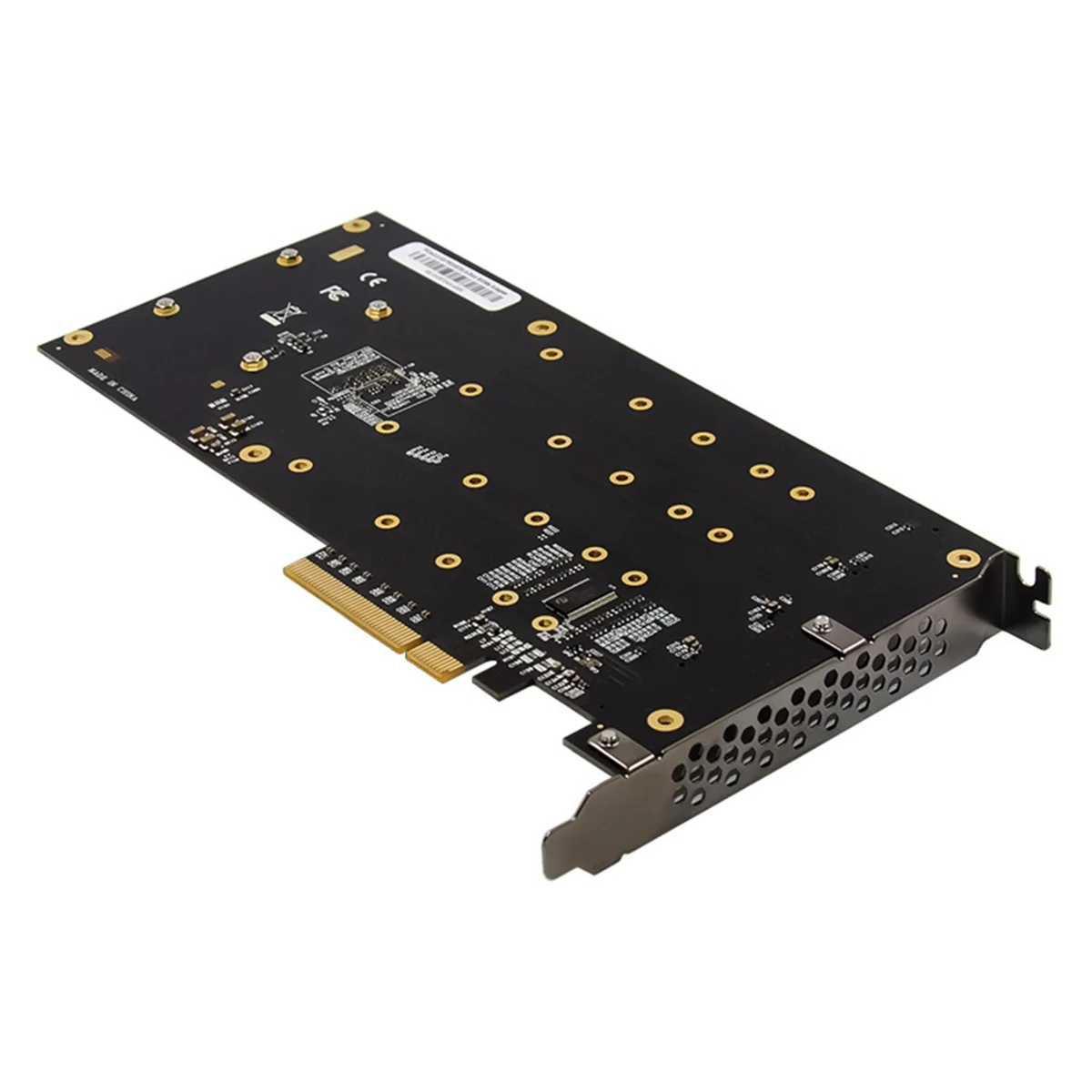 AT87-Server Expansion Card ST5112 PCIe X8 PEX8747 Quad Channel NVMe Server Grade Storage Expansion Card