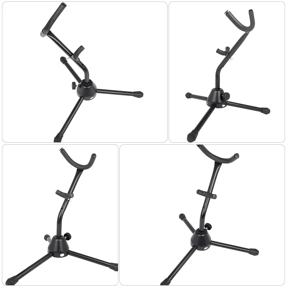 

Detachable Folding Sax Tripod Stand Holder Saxophone Portable Stands Foldable Racks Instrument Tenor