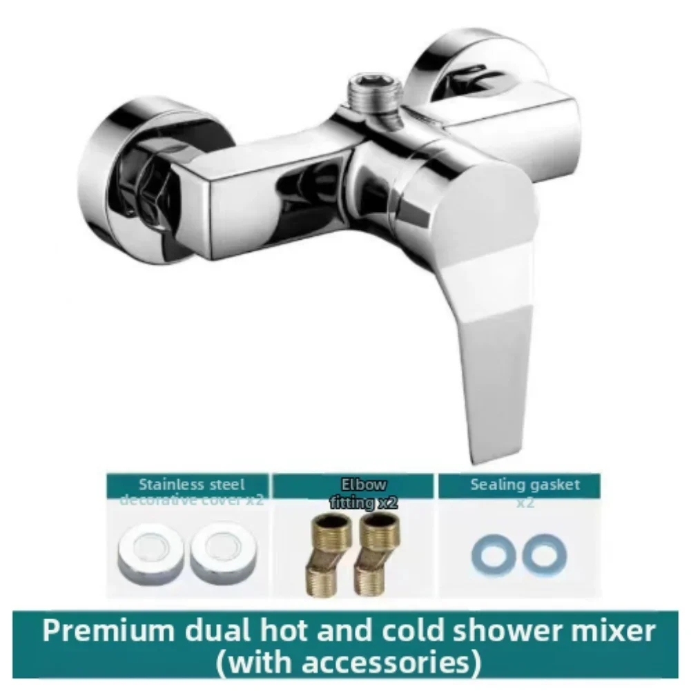 Wall Mounted Shower Hot And Cold Water Mixer Valve G1/2\