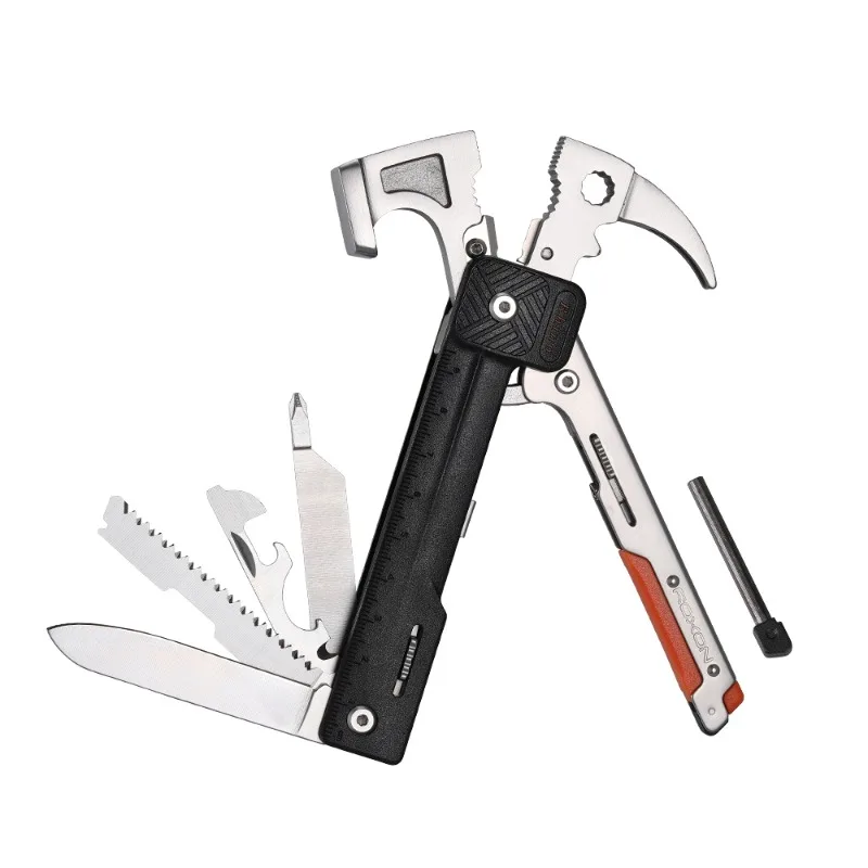 

New Outdoor Multifunctional Hammer Pliers Tent Stake Hammer Camping Survival Multi Tool