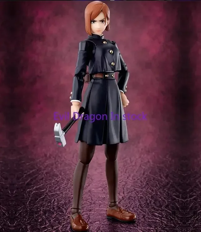 Figurka Transformująca się na Akcji Oryginalna Jujutsu Kaisen Kugizaki Nohara, Model Jujutsu 1/12 Figurka Kolekcjonerska