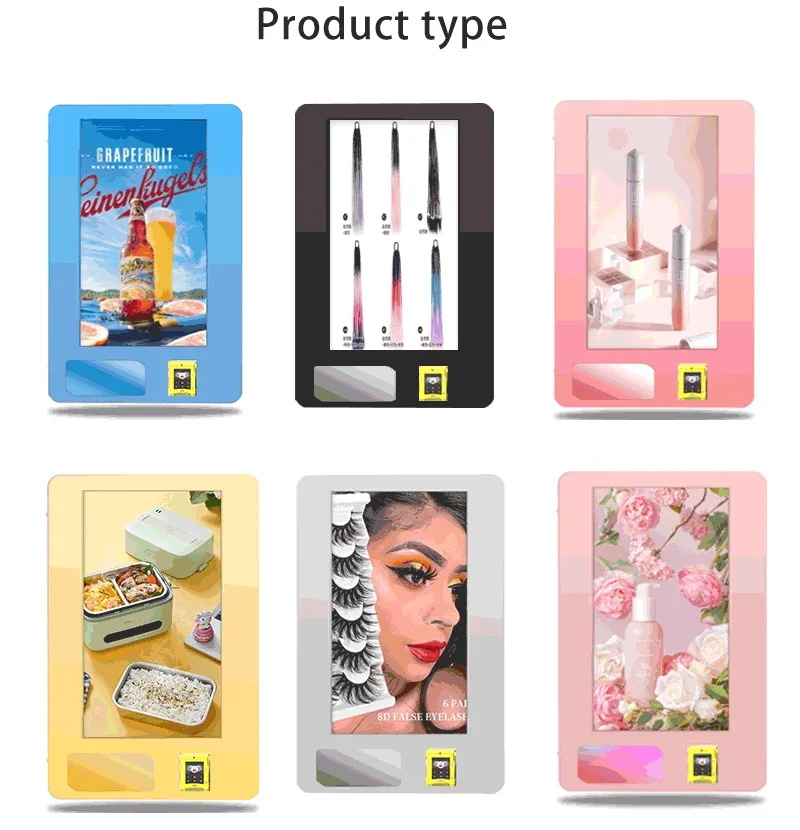 Hot Sale Wall Mounted Tabletop Countertop Mini Vending Machine for /Condom/Eyelash/vending Machine for Foods and Drinks with Tap