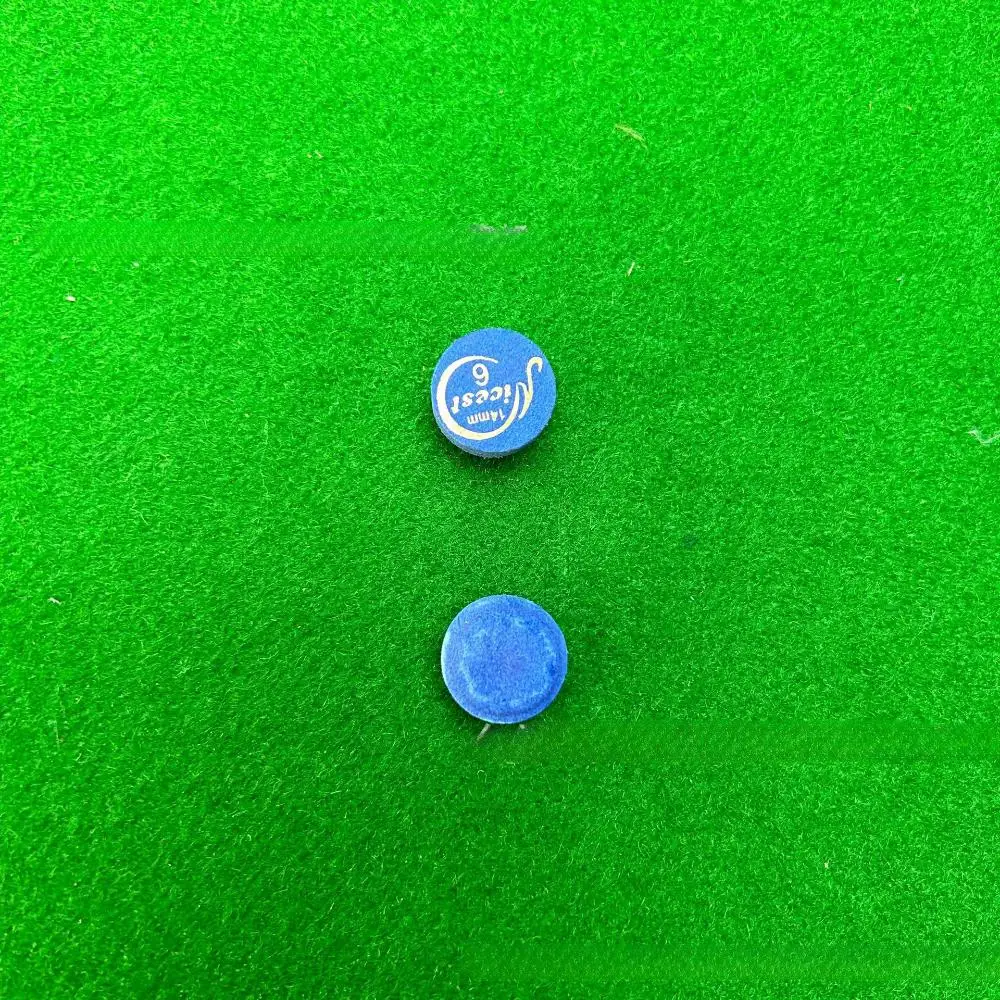 Punta de billar de 11mm/12mm/14mm, cabeza de cuero multicapa, American Nine Ball Club, 1 unidad