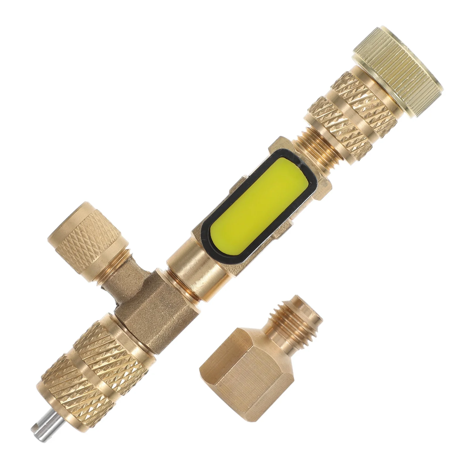 

Air Conditioner Valves Core Removal Tool Hvac Installer Equipment for Splitting Systems - Non-Leak Quick Connect Design High