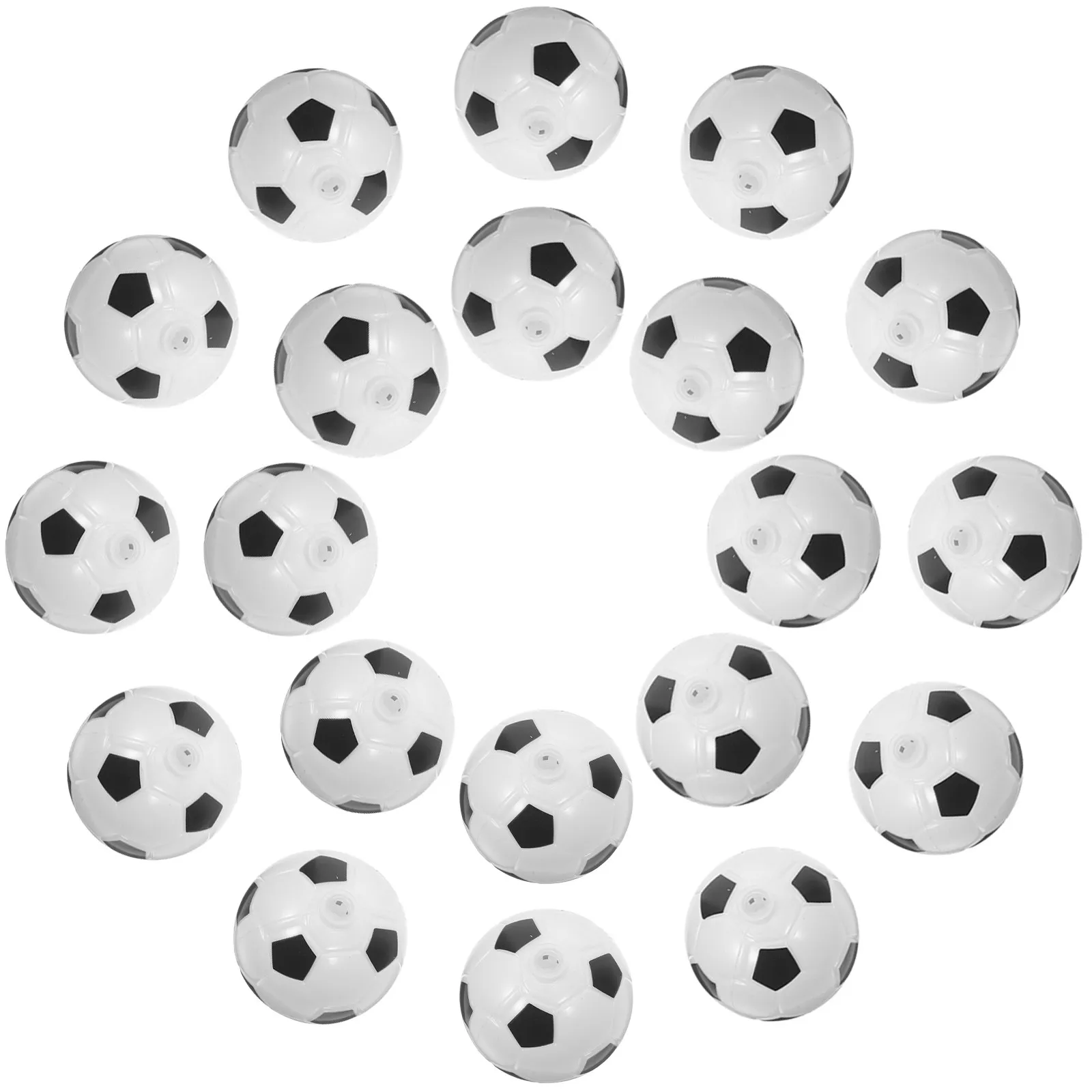 

40Pcs Soccer Plastic Lamp Shades Custom Fit for F5 LED String Lights Soft Glow Decorative Bulb Covers Soccer Room Outdoor Party