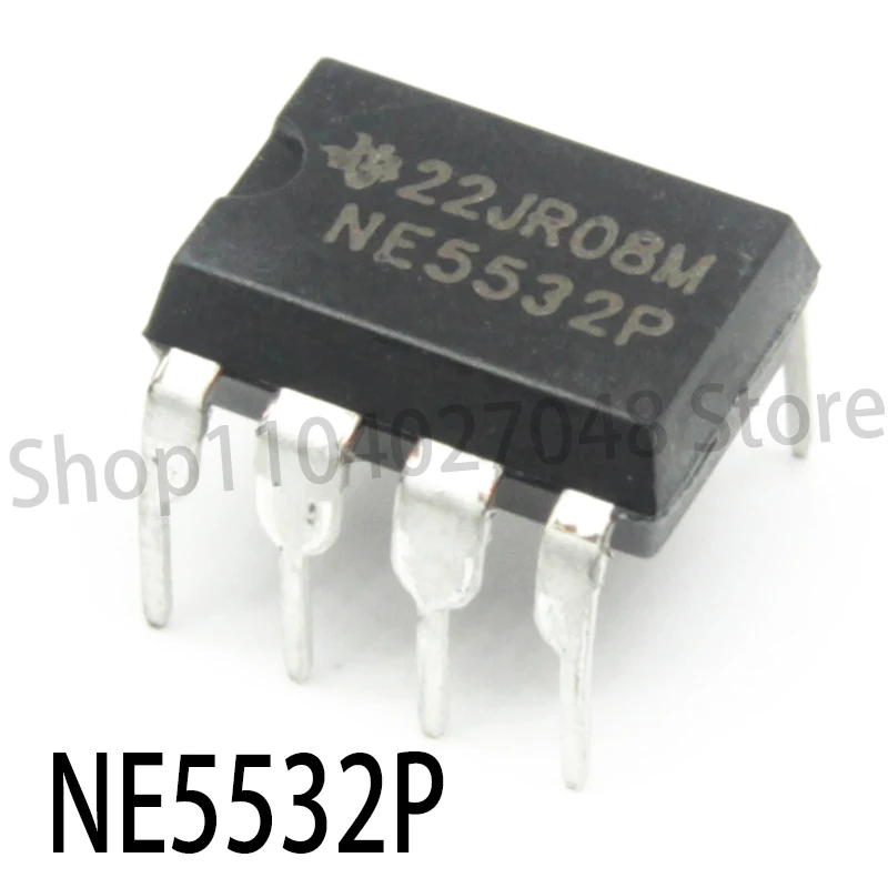 5PCS Brand new Direct plug NE5532 NE5532P audio high performance frequency amplifier / low noise DIP-8