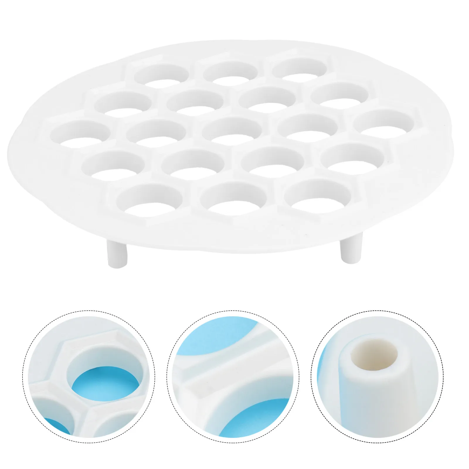19 Holes Dumpling Mold Food Grade ABS Material Fast Dumpling Maker Tool Creative Shape Design Pastry Baking Kitchen Gadget