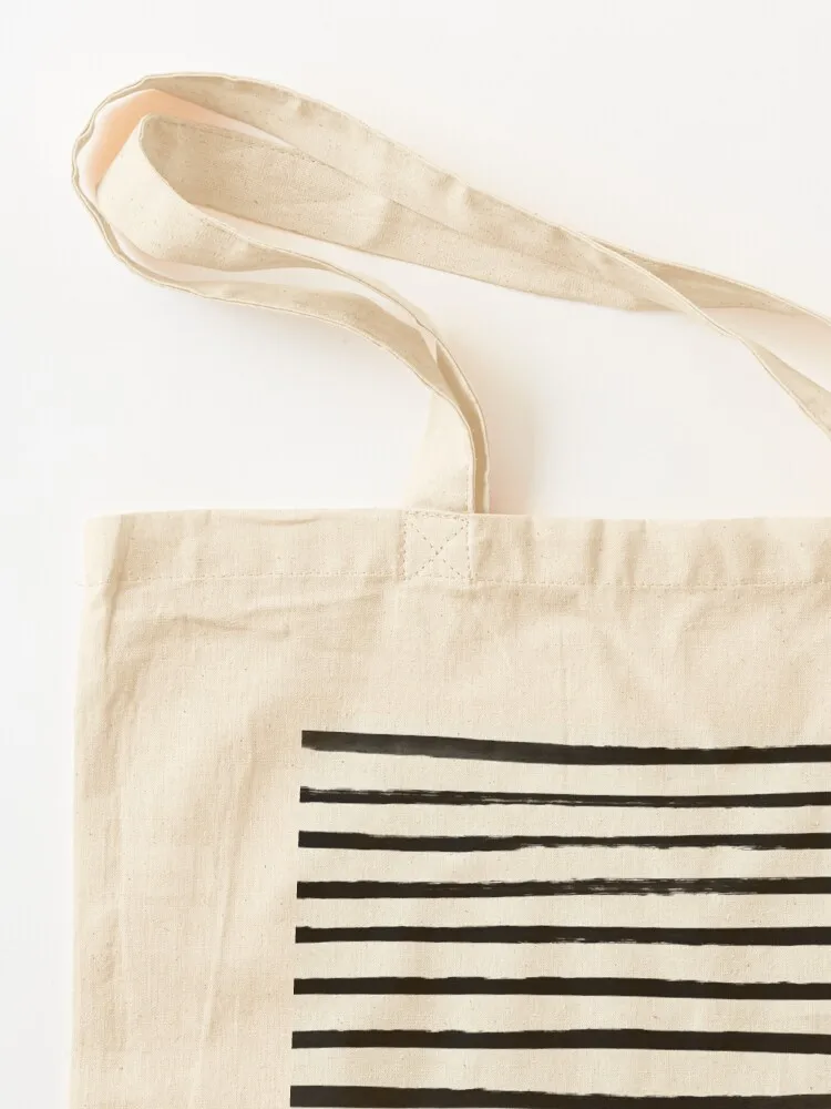 Dusty Blue x Stripe Tote Bag reusable shopping bag shopper bag women canvas supermarket folding bags woman 2025