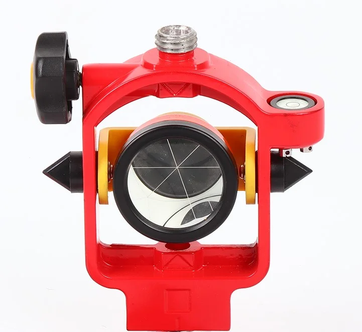 Surveying Sp069 Red Color Mini Prism Set with 3 Poles Rod