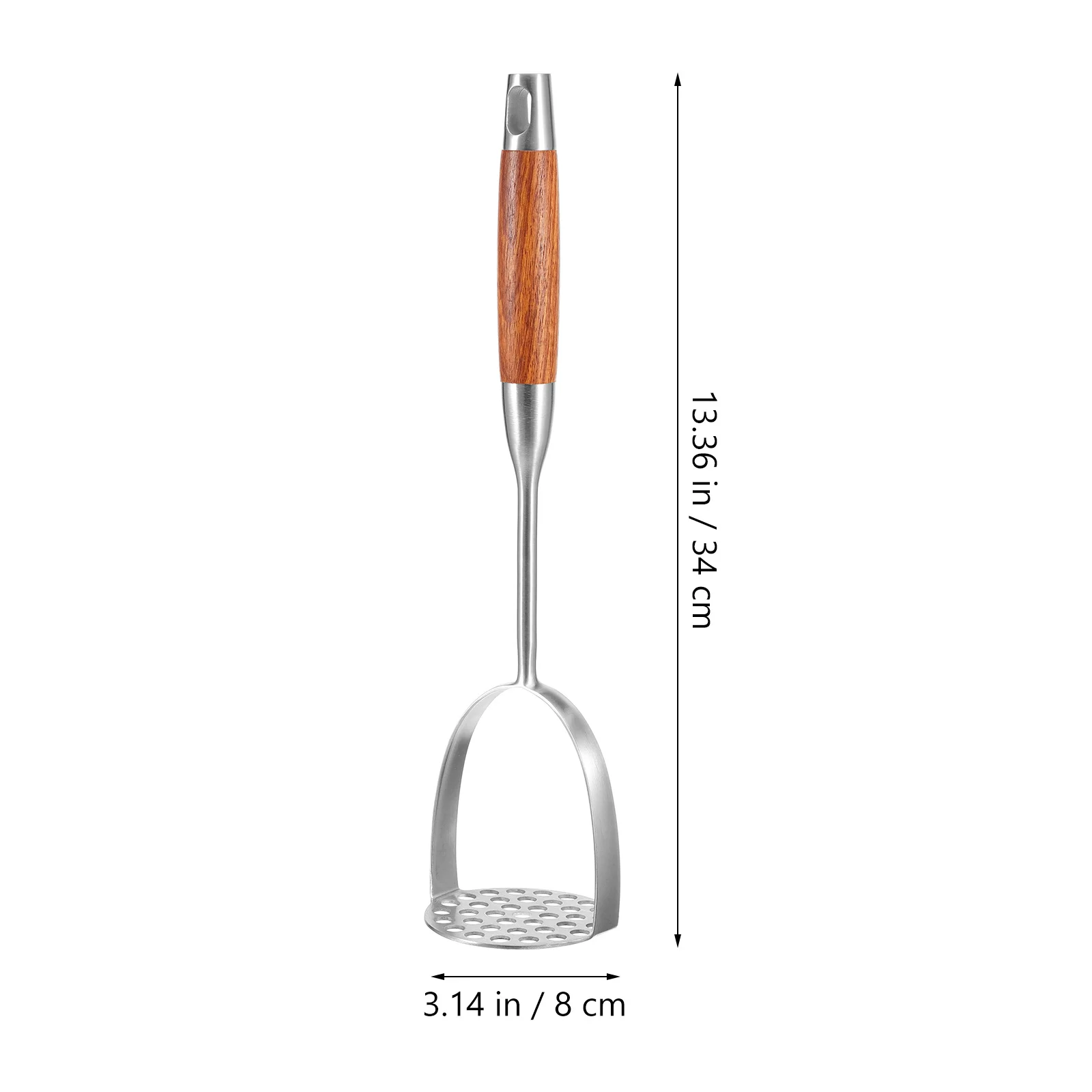 เครื่องบดมันฝรั่งแบบมือถือ 1 ชิ้น อเนกประสงค์ เหมาะสำหรับบดมันฝรั่ง มันเทศ ฟักทอง เครื่องบดมันฝรั่งแบบใช้มือ