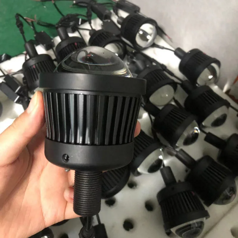 For  Car  Motorcycle Far and Near Hot Selling Cross-Border Big Eye Spotlight Strong Light LED Waterproof Lens