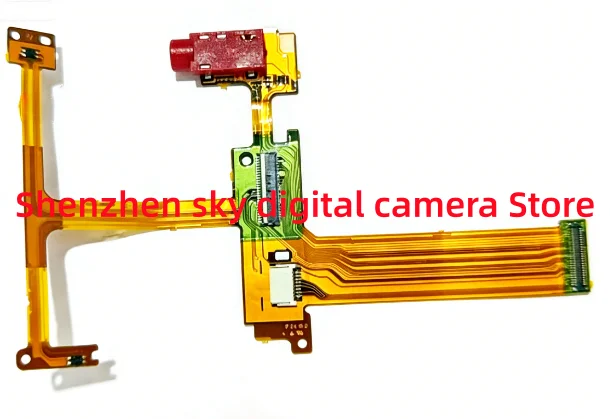 

1 шт. Задний гибкий кабель с разъемом для микрофона и кнопками для Sony RX100 VII M7 (с комплектующими)