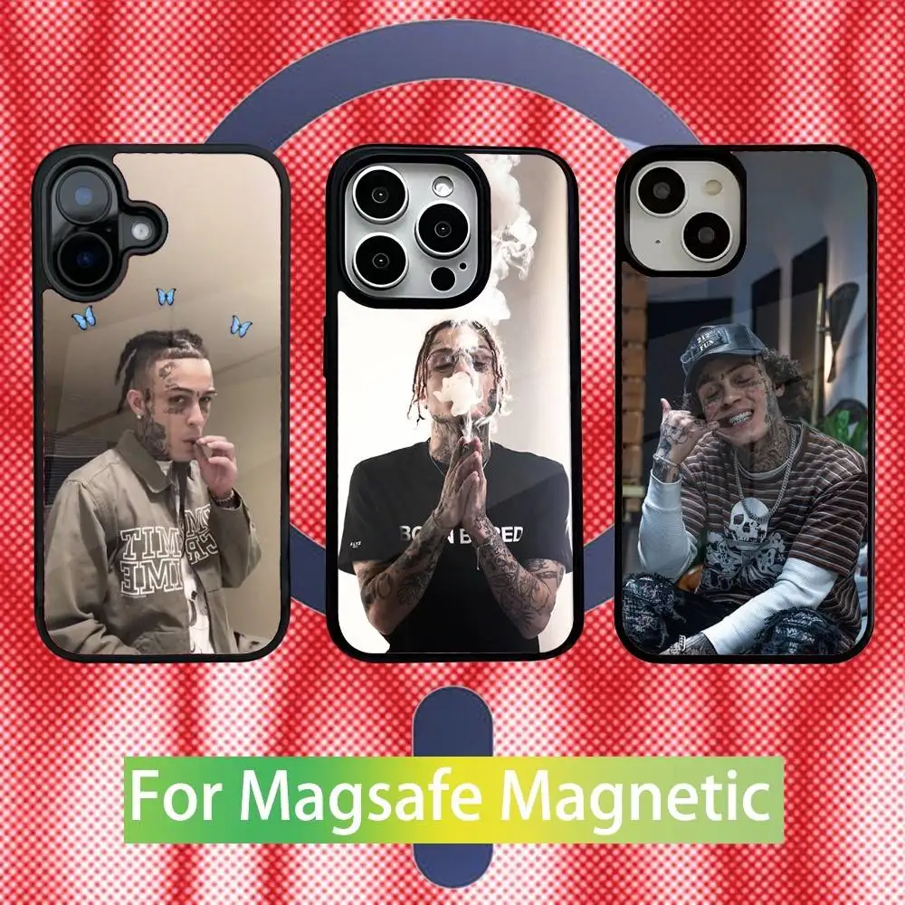 

Lil S-Skies Rapper Phone Case For iPhone 17,16,15,14,13,12,11 Pro,Max,Plus,Mini,Air,E Magnetic Magsafe Cover