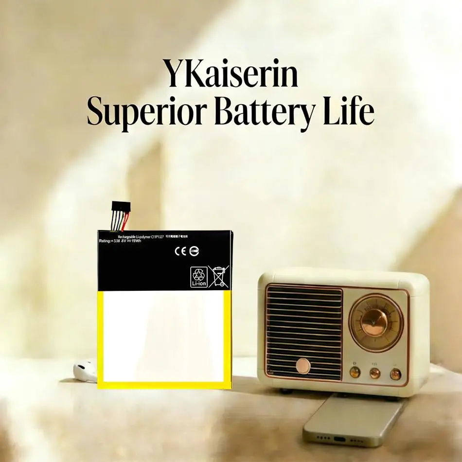 

Аккумулятор для планшета Asus Fonepad 7 FE170CG ME170C FE170 Fonepad7 K017 K012 C11P1327, высокая емкость, 3910 мАч, легкий вес