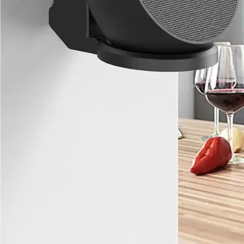 

For Echo Spot (2024 release) Wall Holder with Cable Storage ABS Material Hard Case Wall Mount Bracket for Echo Spot Stand