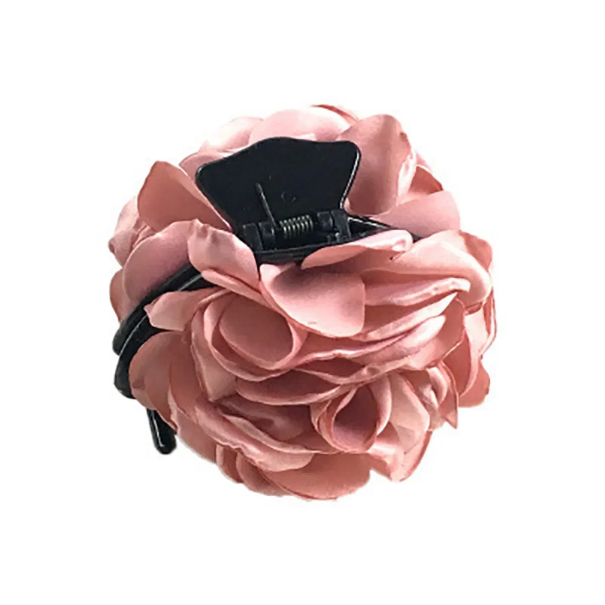 الخريف زهرة إكسسوارات الشعر إكسسوارات الشعر النسيج زهرة الورد مشبك شعر صينية انتزاع الشعر كليب للسيدات #3