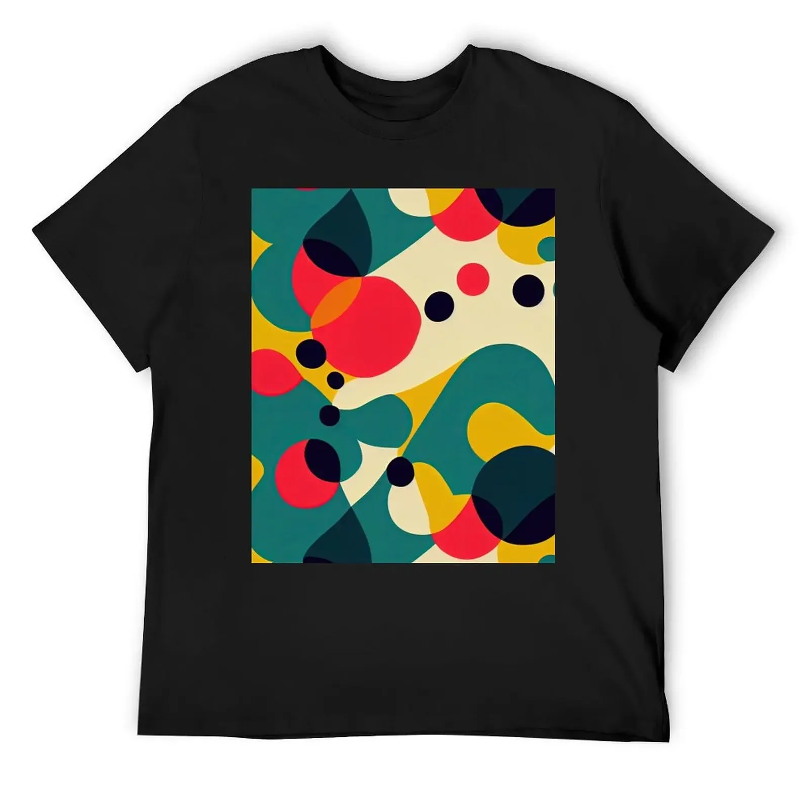 Sophisticated Mid Century Modern Patern T-Shirt cotton graphic tees cute tops sweat shirts, men